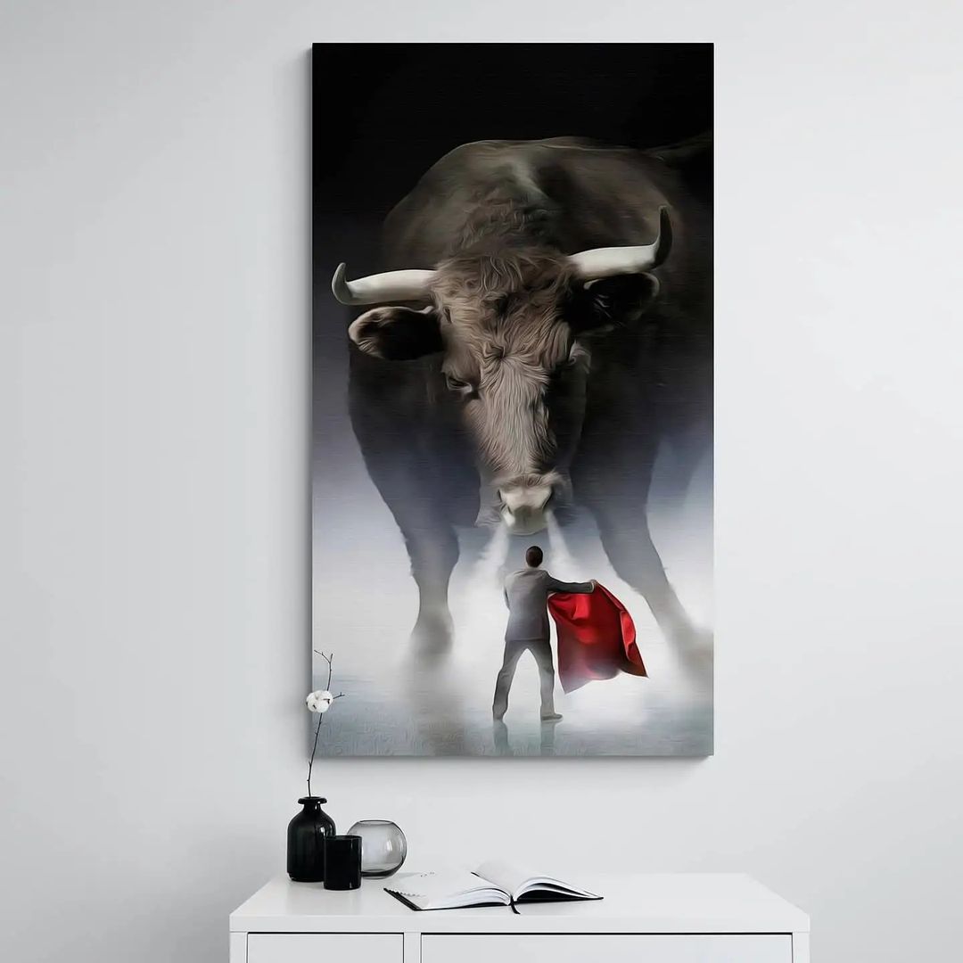 Brave%20Matador%20-%20Laminasyonlu%20Kanvas%20Tablo