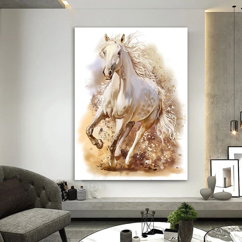 Beyaz%20At%20-%20Laminasyonlu%20Kanvas%20Tablo