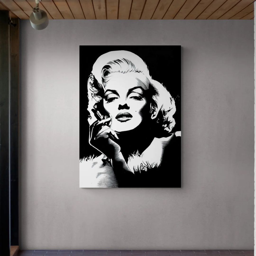 Marilyn%20Monroe%20-%20Laminasyonlu%20Kanvas%20Tablo