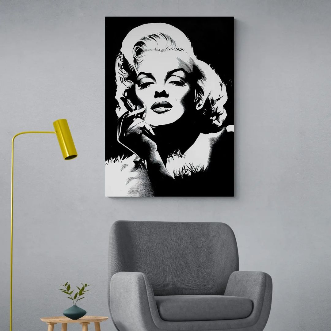Marilyn%20Monroe%20-%20Laminasyonlu%20Kanvas%20Tablo
