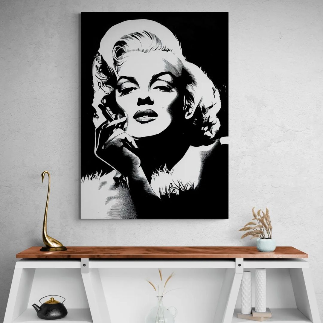 Marilyn%20Monroe%20-%20Laminasyonlu%20Kanvas%20Tablo