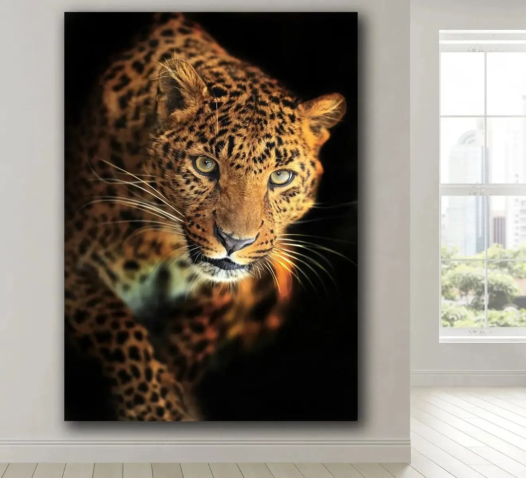 Leopar%20-%20Laminasyonlu%20Kanvas%20Tablo