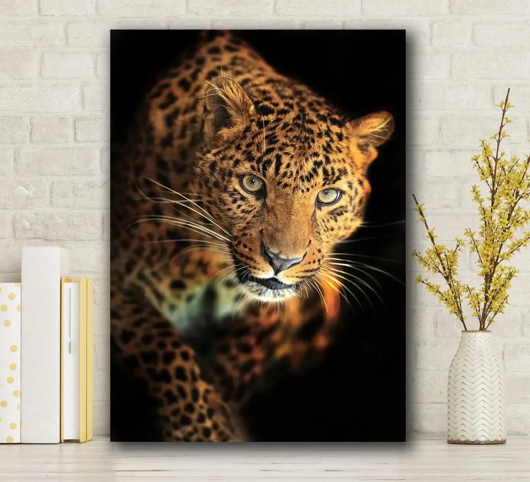 Leopar%20-%20Laminasyonlu%20Kanvas%20Tablo