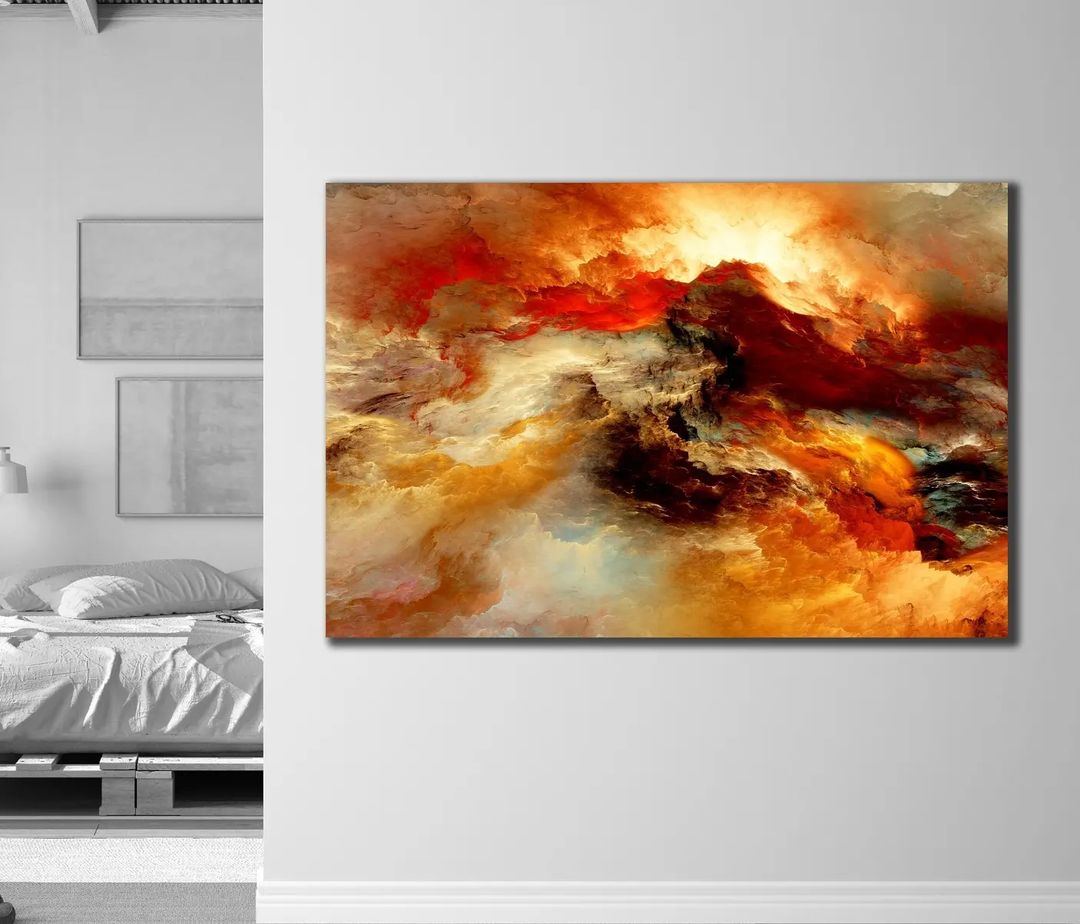 Ateş%20-%20Laminasyonlu%20Kanvas%20Tablo