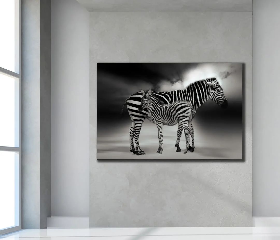 Zebra%20-%20Laminasyonlu%20Kanvas%20Tablo