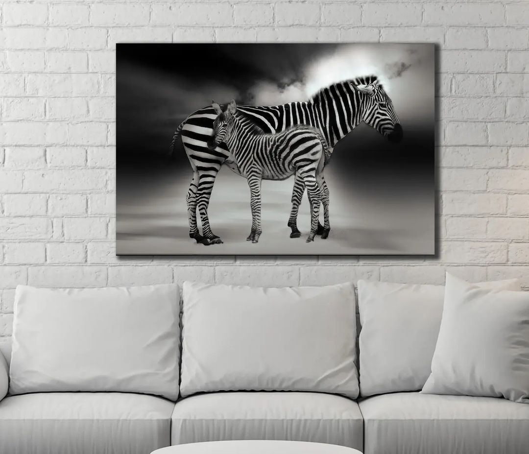 Zebra%20-%20Laminasyonlu%20Kanvas%20Tablo