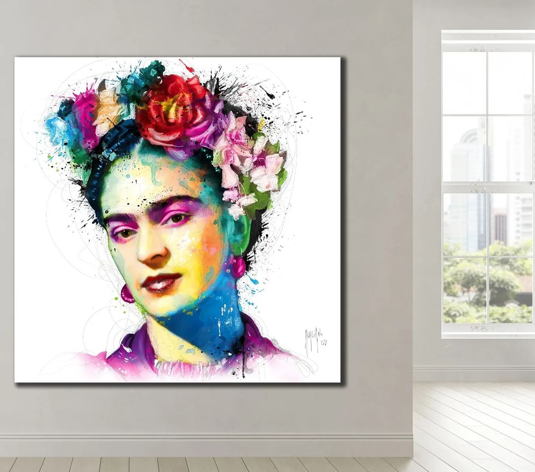 FRIDA%20KAHLO%20-%20Laminasyonlu%20Kanvas%20Tablo