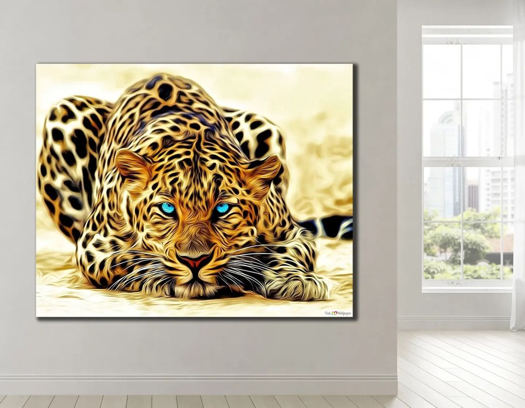 Leopar%20-%20Laminasyonlu%20Kanvas%20Tablo