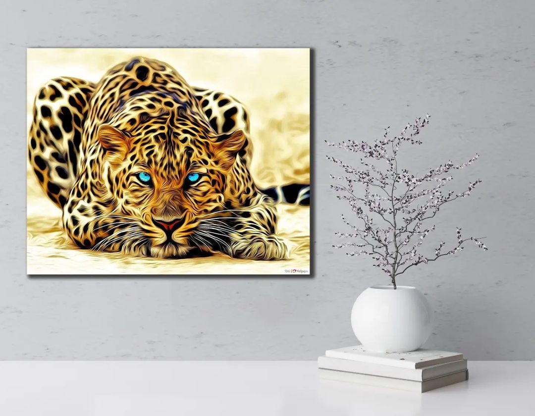 Leopar%20-%20Laminasyonlu%20Kanvas%20Tablo