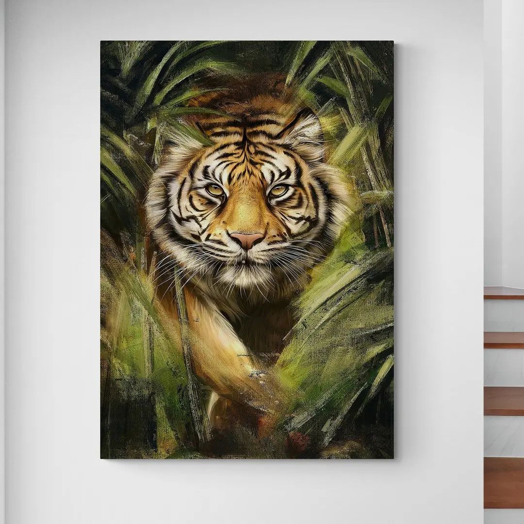 Tiger%20-%20Laminasyonlu%20Kanvas%20Tablo