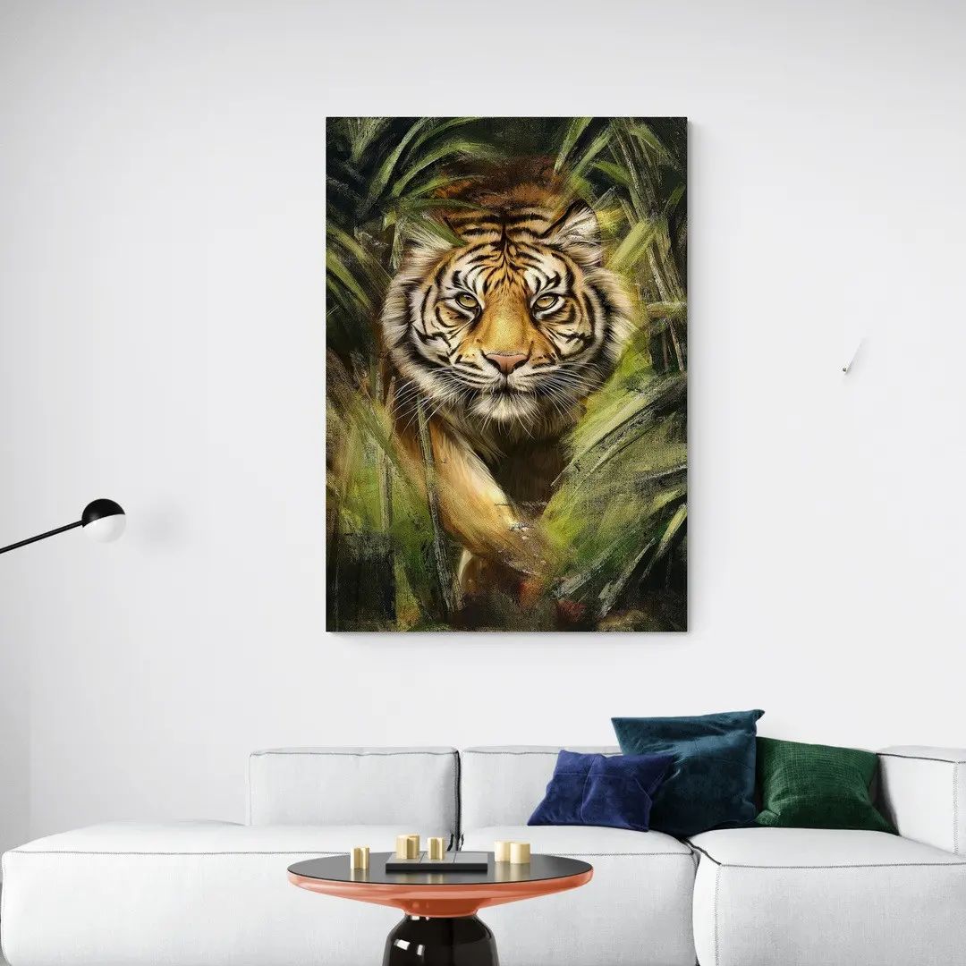 Tiger%20-%20Laminasyonlu%20Kanvas%20Tablo