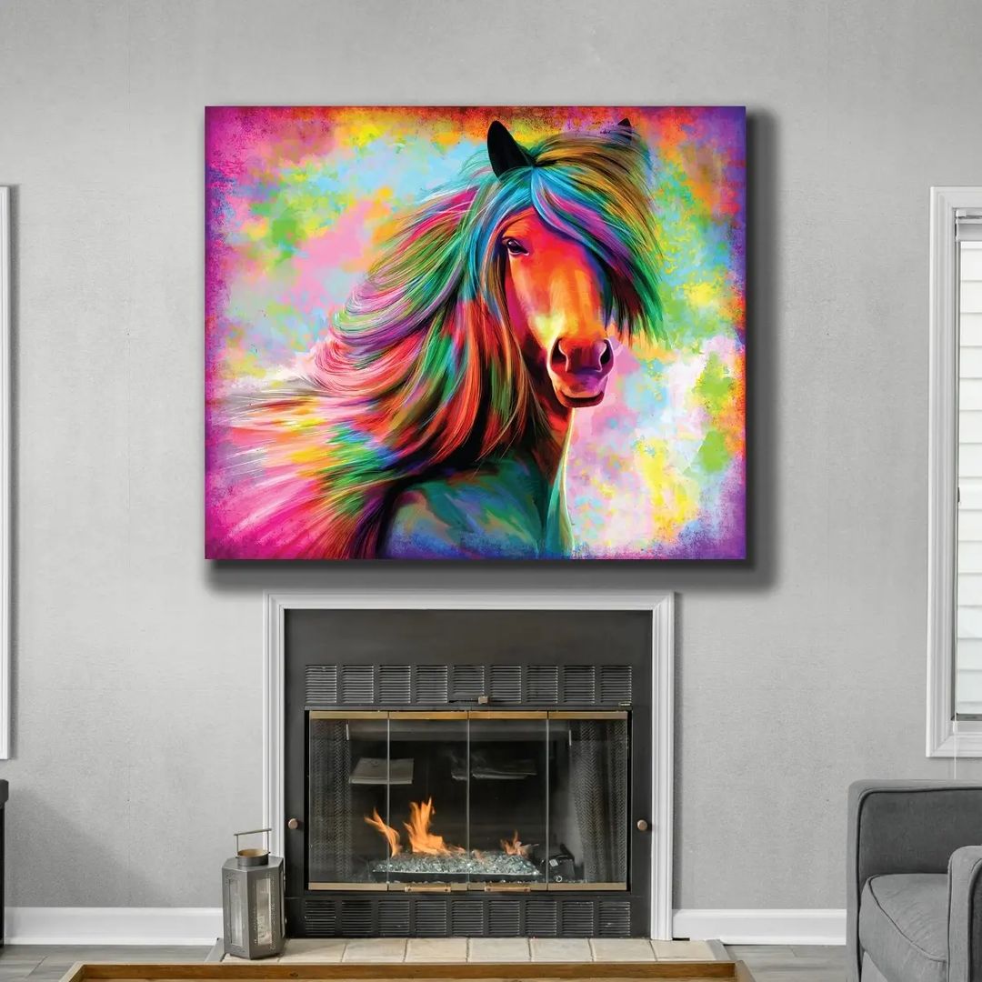 Horse%20-%20Laminasyonlu%20Kanvas%20Tablo