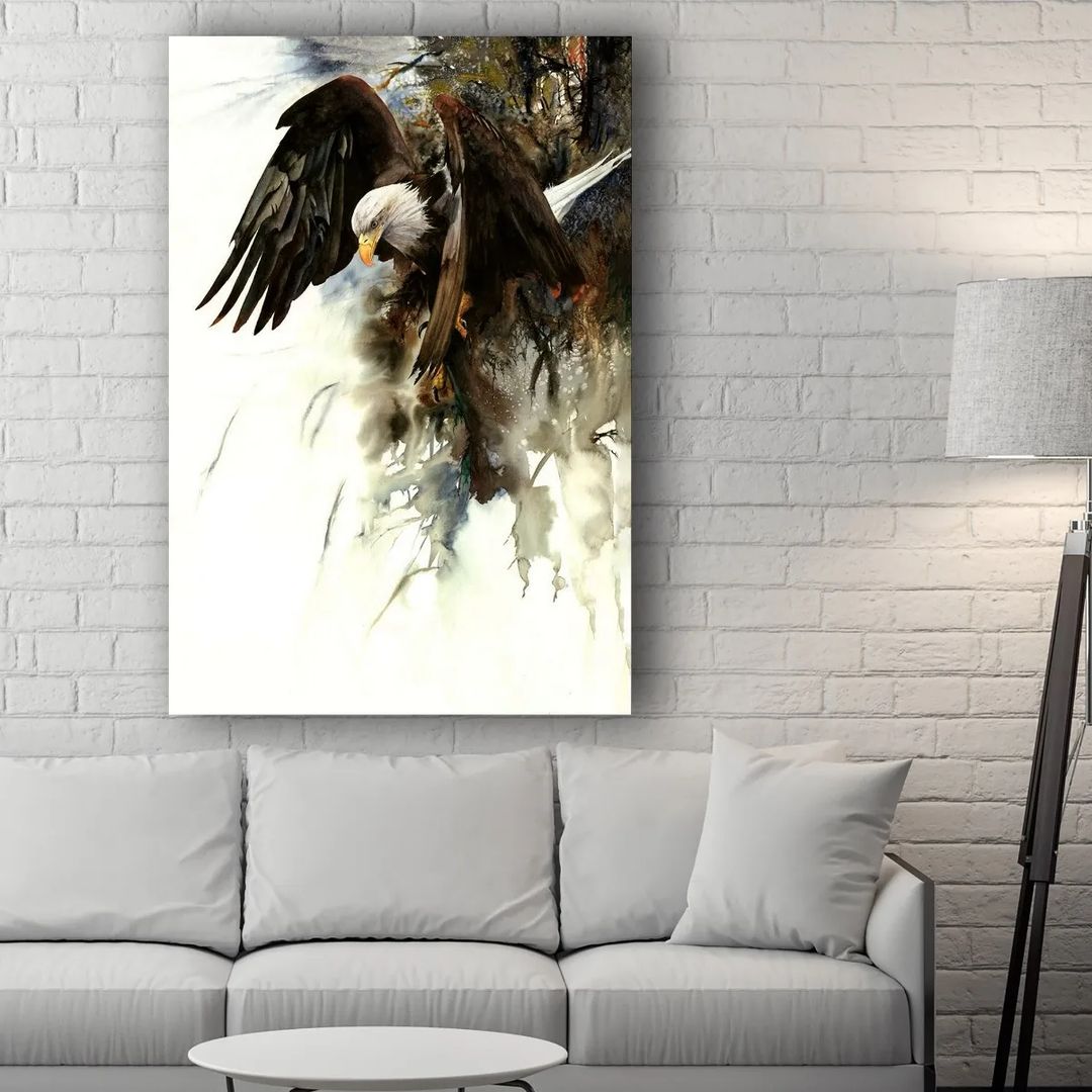 Kartal%20-%20Laminasyonlu%20Kanvas%20Tablo