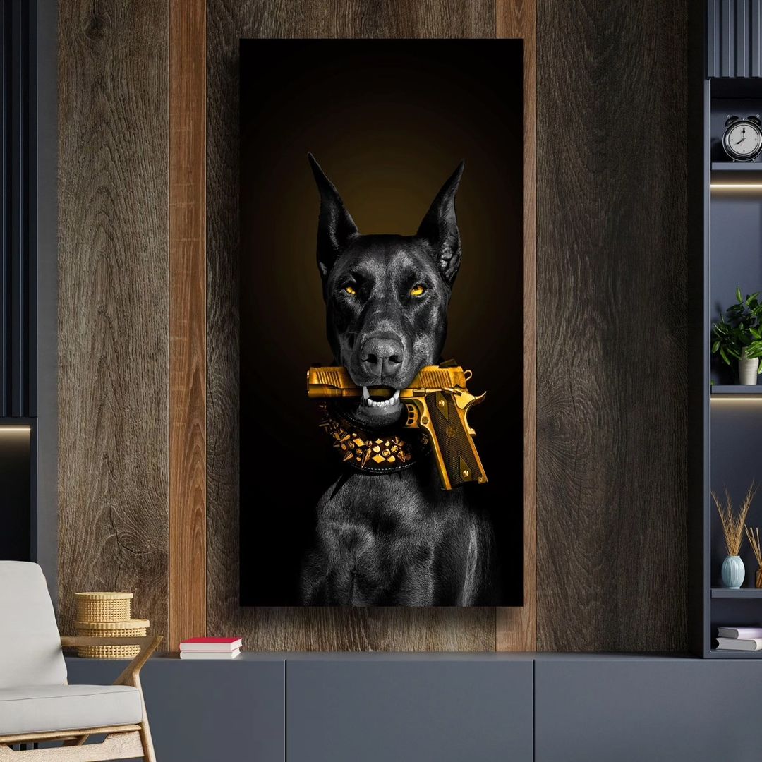 Doberman%20-%20Laminasyonlu%20Kanvas%20Tablo