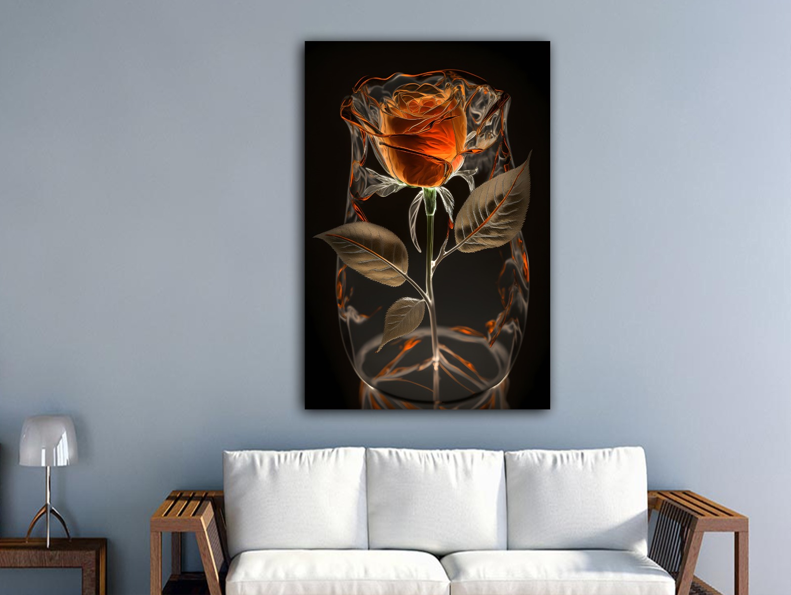 CAM%20GÜL%20-%20Laminasyonlu%20Kanvas%20Tablo