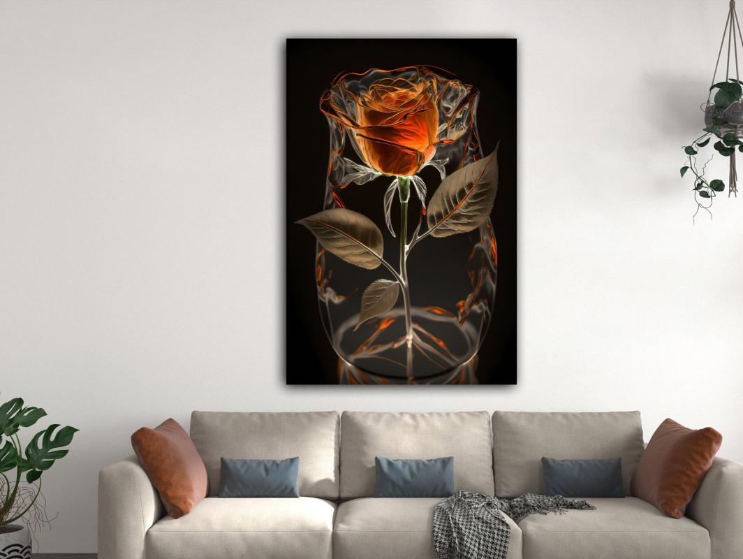 CAM%20GÜL%20-%20Laminasyonlu%20Kanvas%20Tablo