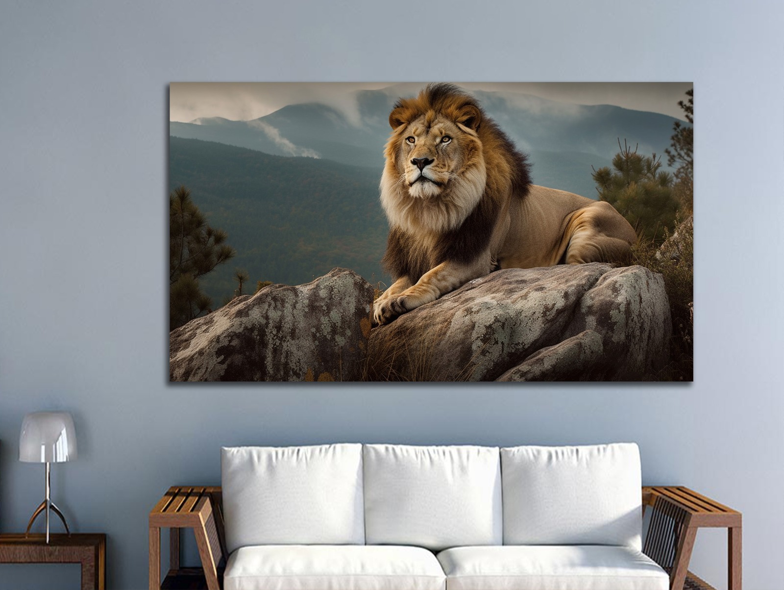 Lion%20-%20Laminasyonlu%20Kanvas%20Tablo