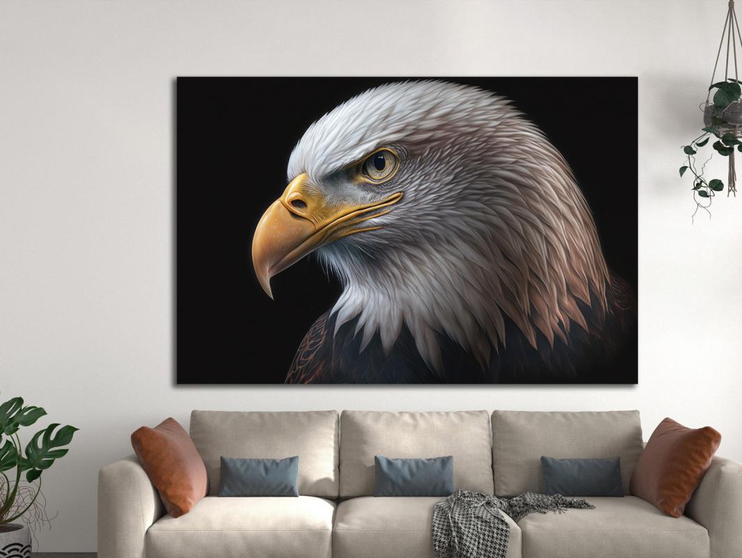 Kartal%20-%20Laminasyonlu%20Kanvas%20Tablo