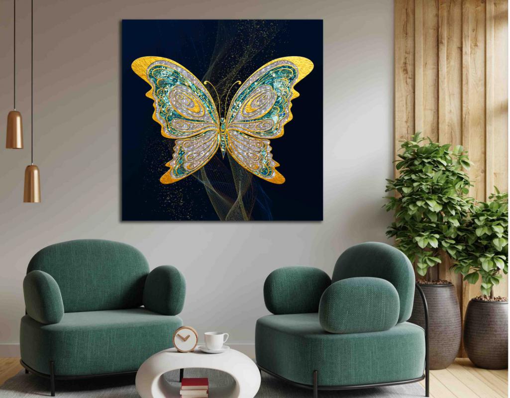 BUTTERFLY%20-%20Sim%20İşlemeli%20%20Kanvas%20Tablo