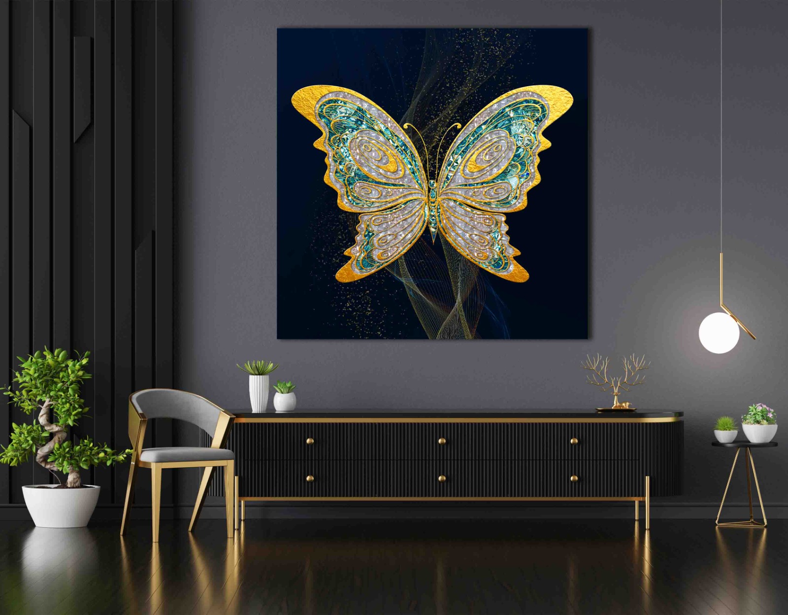 BUTTERFLY%20-%20Sim%20İşlemeli%20%20Kanvas%20Tablo