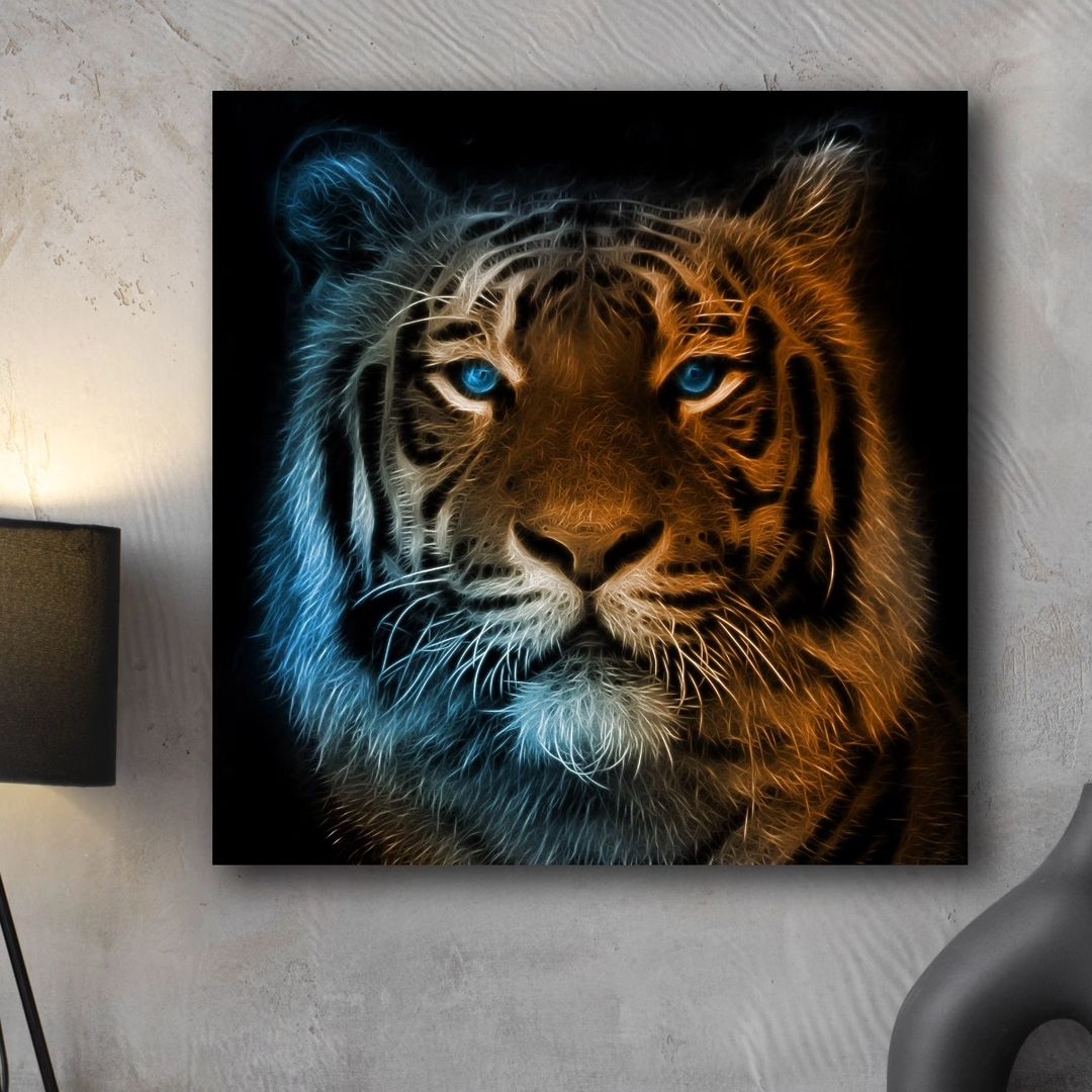 TIGER-%20Laminasyonlu%20Kanvas%20Tablo