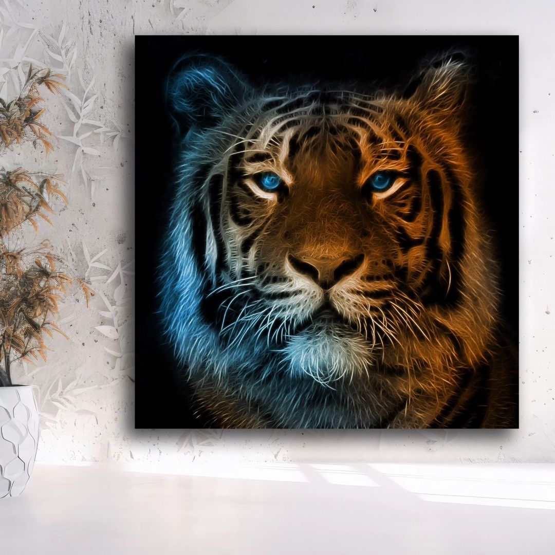 TIGER-%20Laminasyonlu%20Kanvas%20Tablo