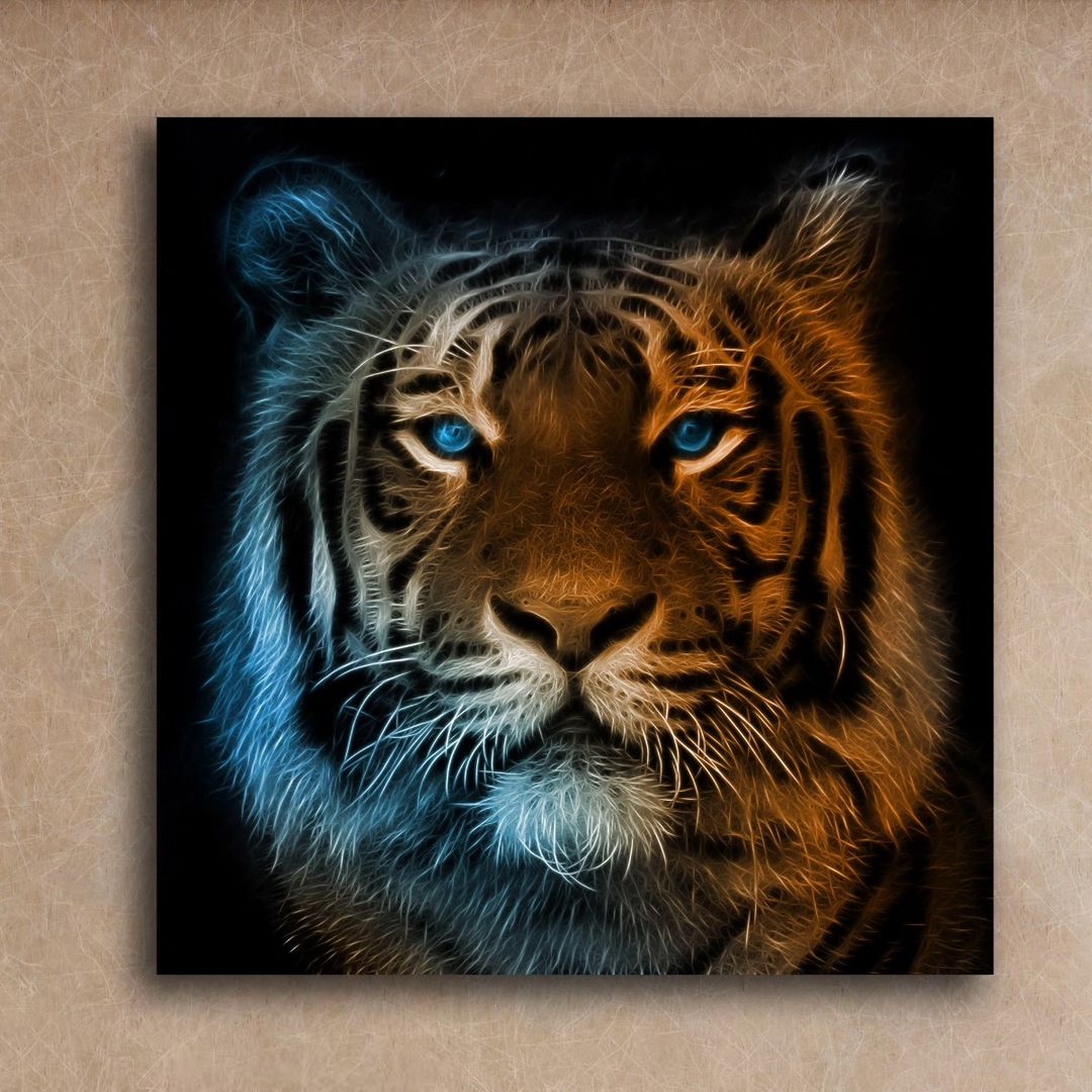 TIGER-%20Laminasyonlu%20Kanvas%20Tablo