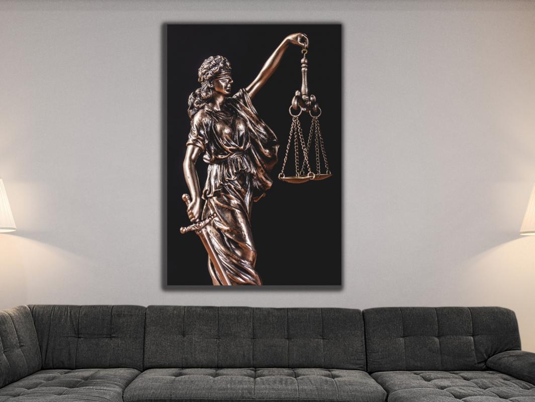 Sim İşlemeli, Laminasyonlu Kanvas Tablo