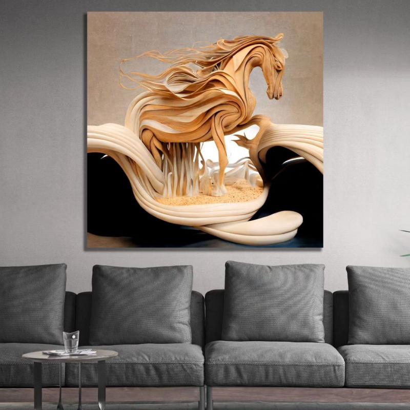 Horse%20-%20Laminasyonlu%20Kanvas%20Tablo