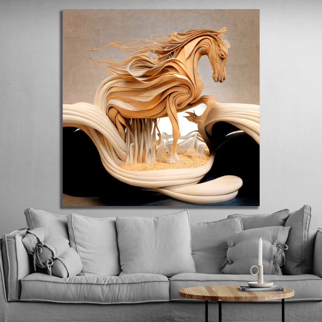 Horse%20-%20Laminasyonlu%20Kanvas%20Tablo