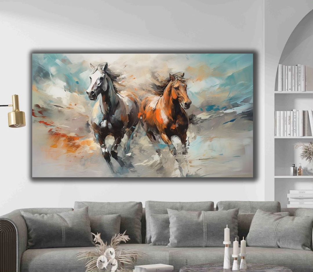 Horse%20-%20%20Laminasyonlu%20Kanvas%20Tablo