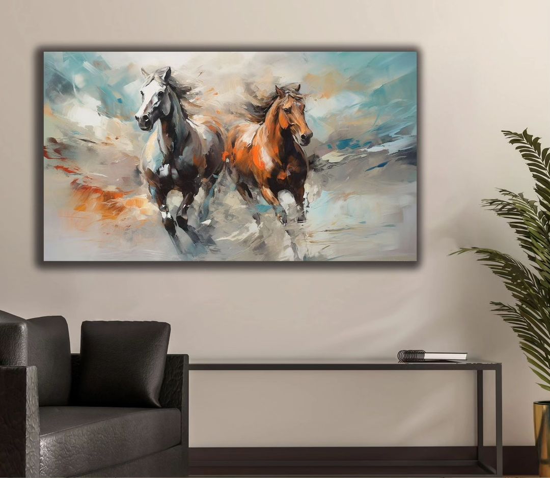 Horse%20-%20%20Laminasyonlu%20Kanvas%20Tablo