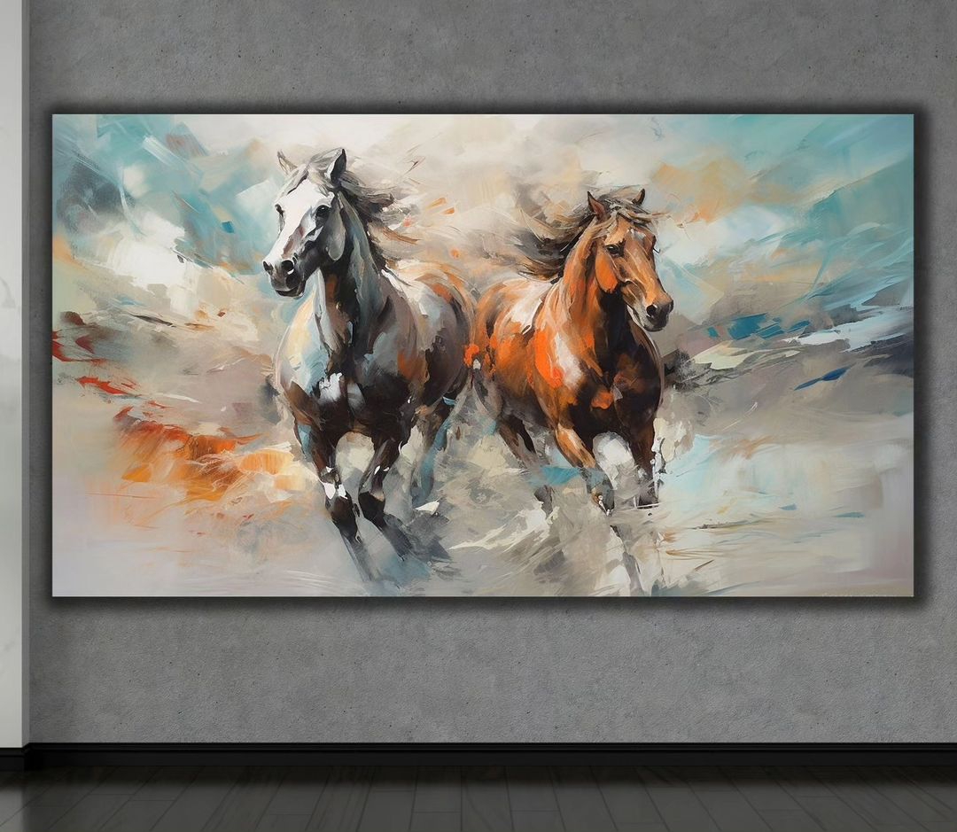 Horse%20-%20%20Laminasyonlu%20Kanvas%20Tablo