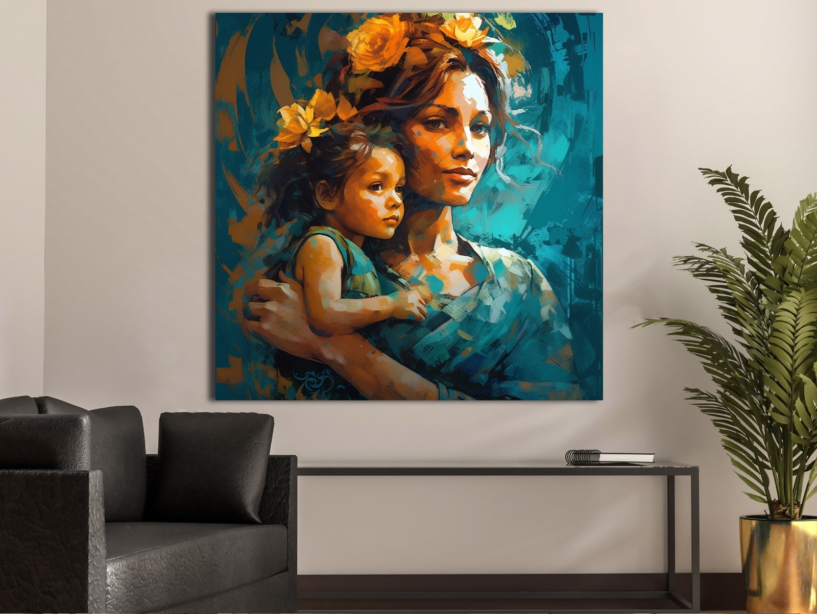 Anne%202%20-%20%20Laminasyonlu%20Kanvas%20Tablo
