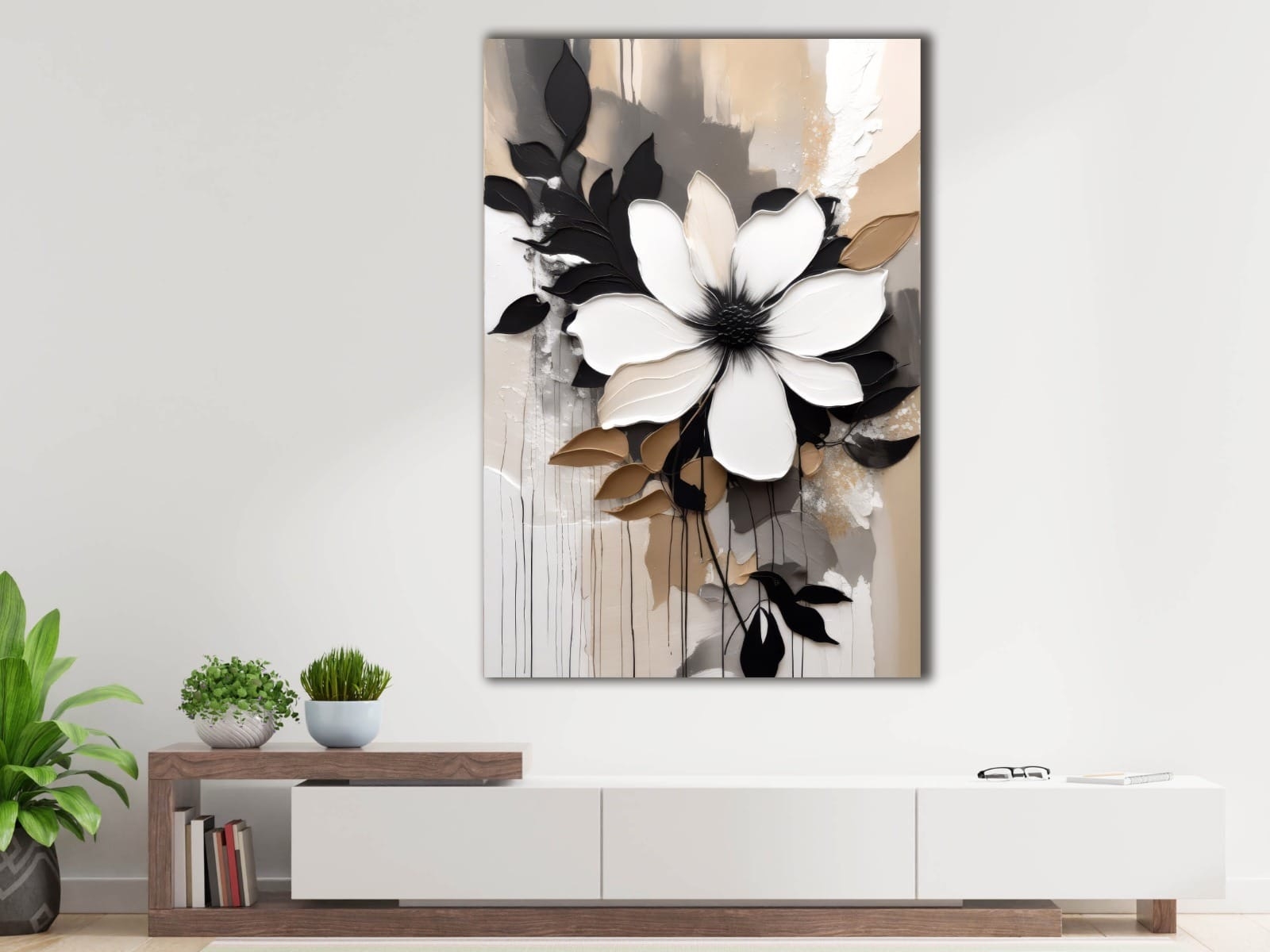 Çiçekler%20-%20Laminasyonlu%20Kanvas%20Tablo