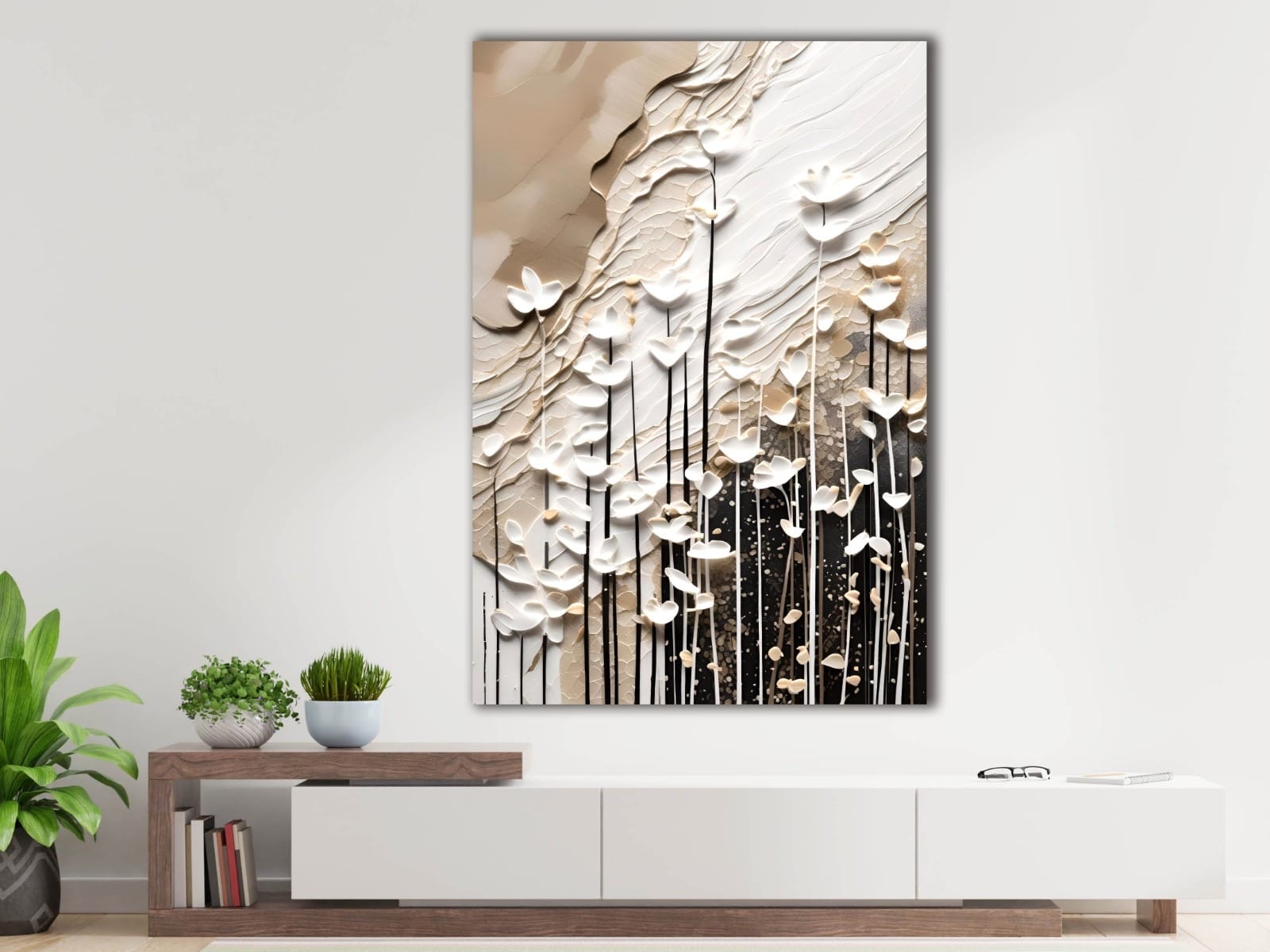 Çiçekler%20-%20Laminasyonlu%20Kanvas%20Tablo