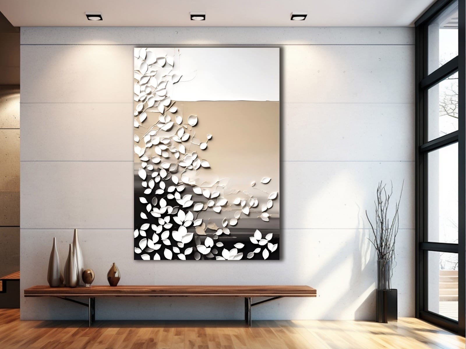 Çiçekler%20-%20Laminasyonlu%20Kanvas%20Tablo