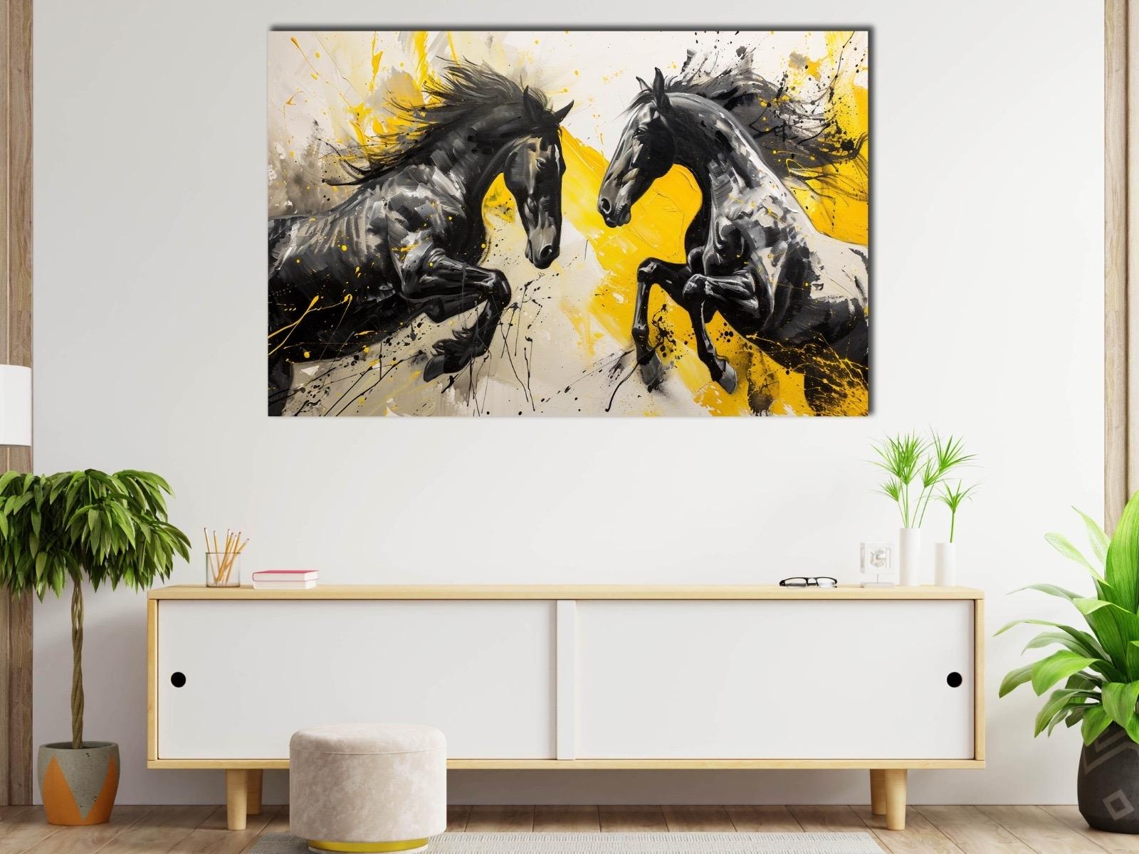 Horses%20-%20Laminasyonlu%20Kanvas%20Tablo