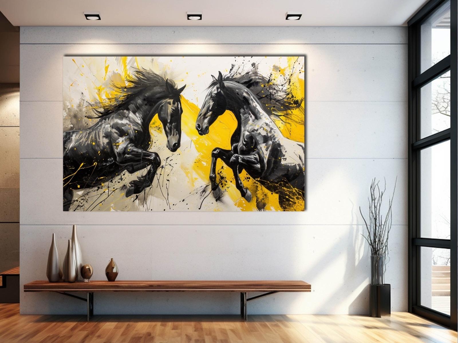 Horses%20-%20Laminasyonlu%20Kanvas%20Tablo