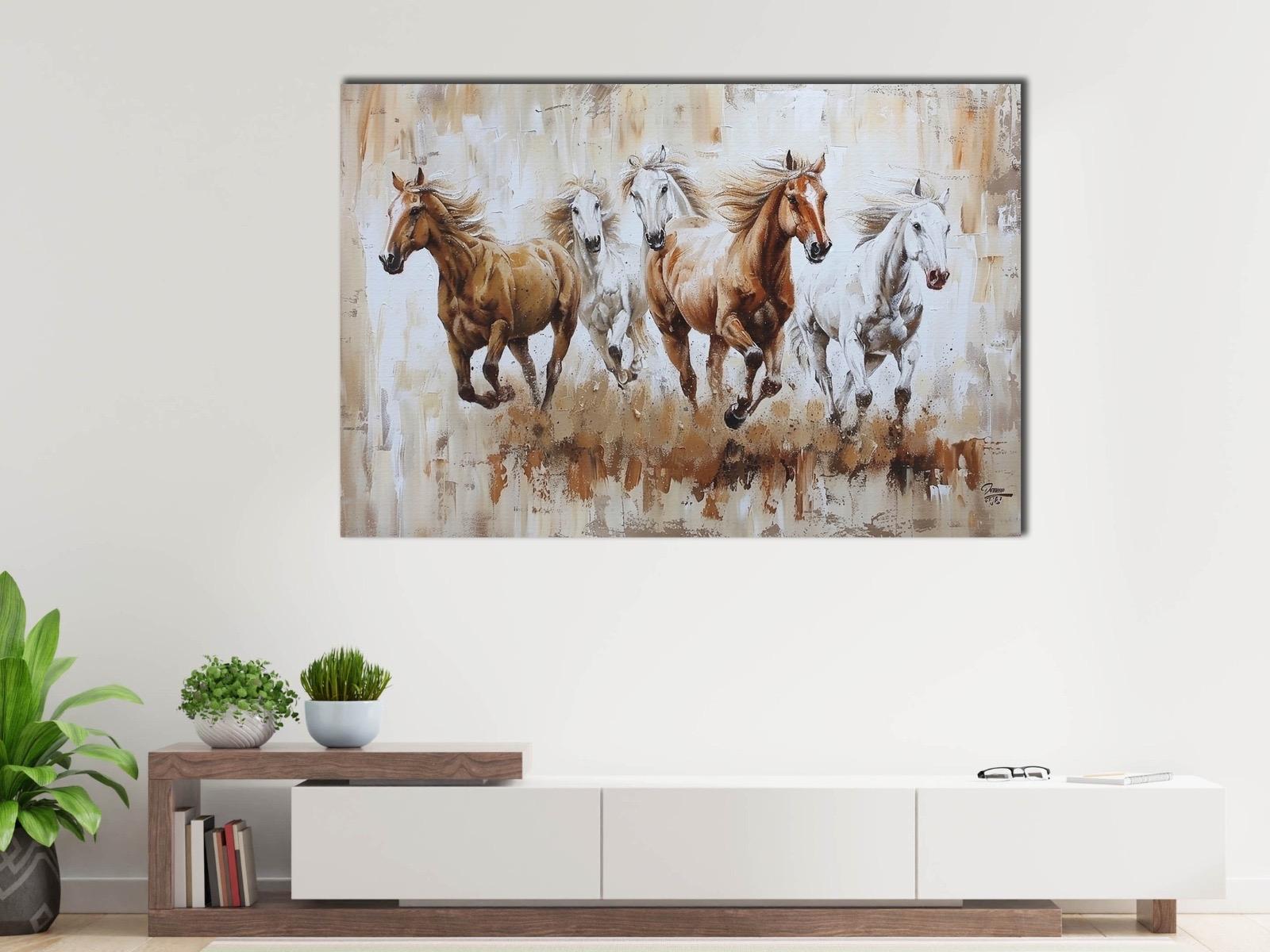 Horses%20-%20Laminasyonlu%20Kanvas%20Tablo