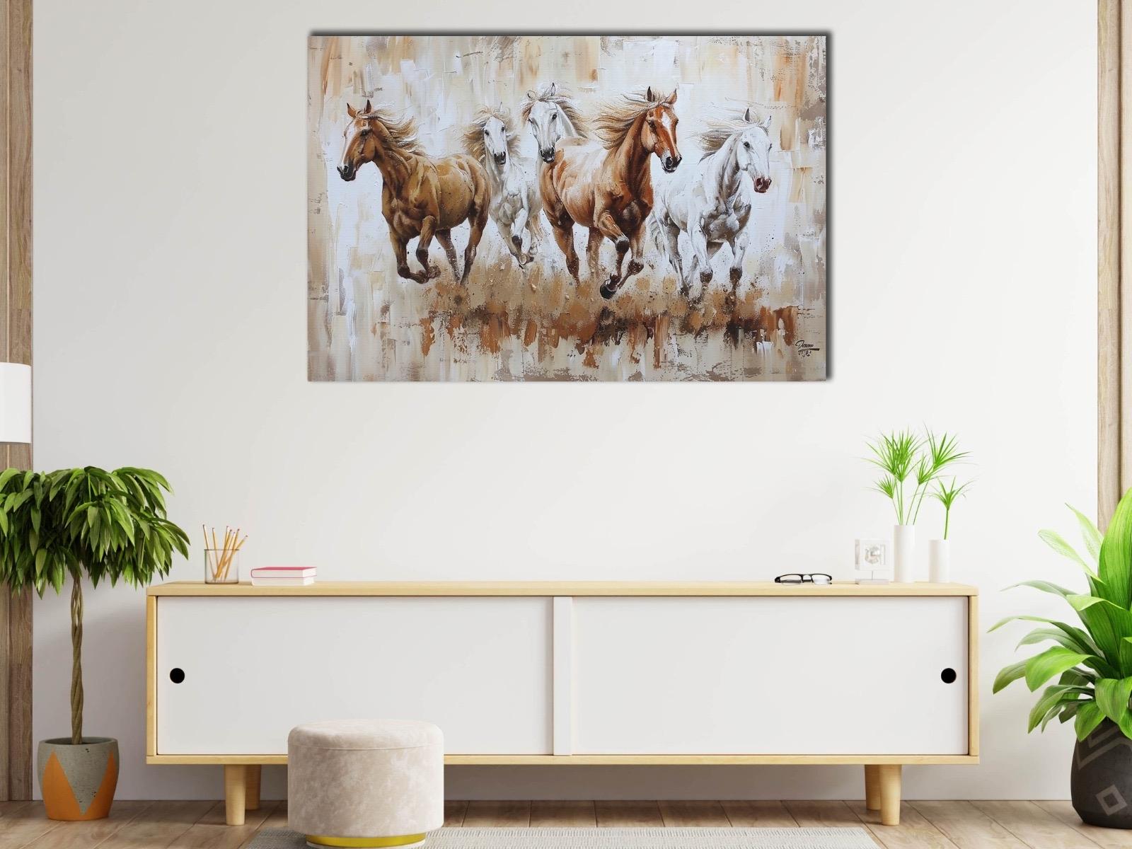 Horses%20-%20Laminasyonlu%20Kanvas%20Tablo