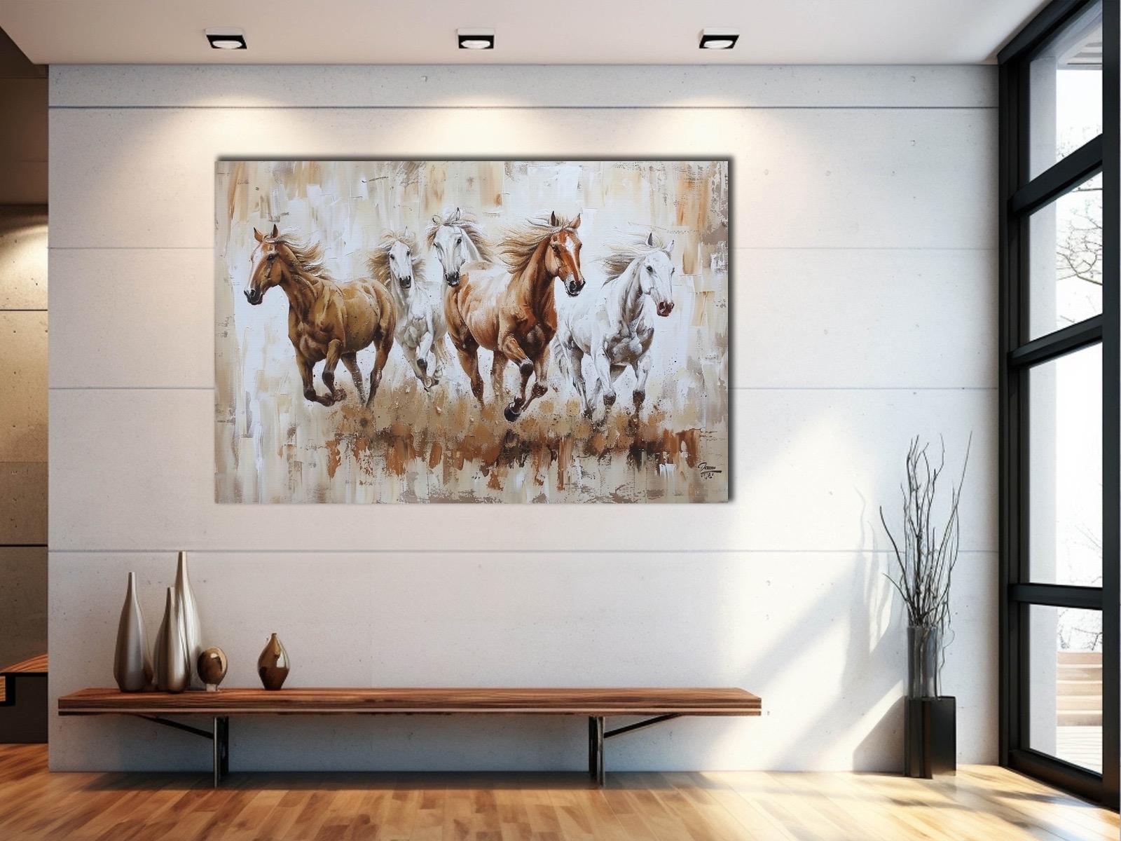 Horses%20-%20Laminasyonlu%20Kanvas%20Tablo