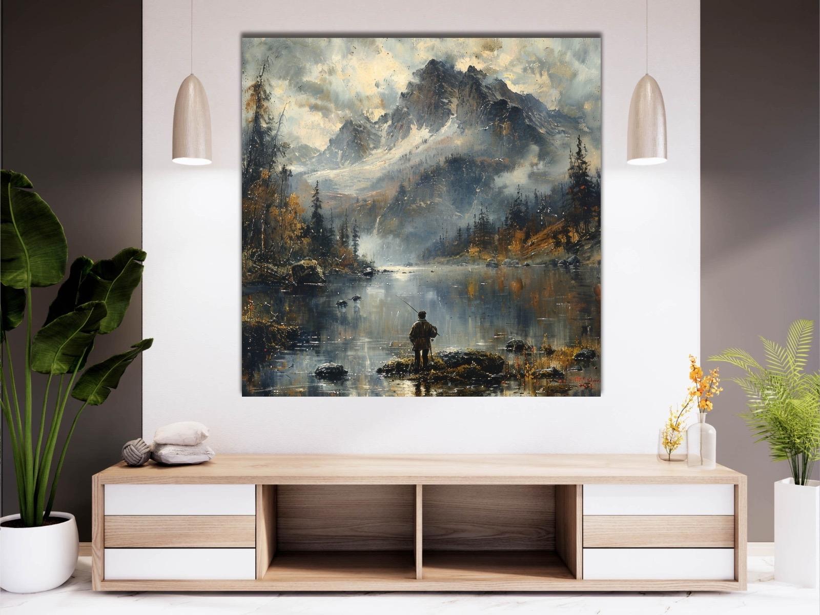 Balıkçı%20-%20Laminasyonlu%20Kanvas%20Tablo