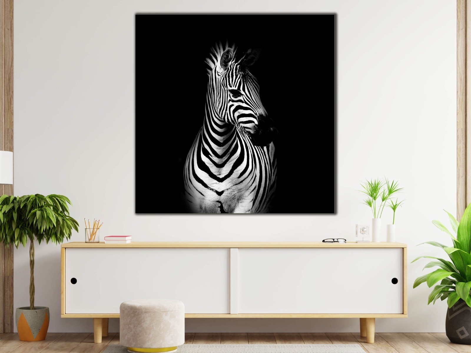 Zebra%20-%20Laminasyonlu%20Kanvas%20Tablo