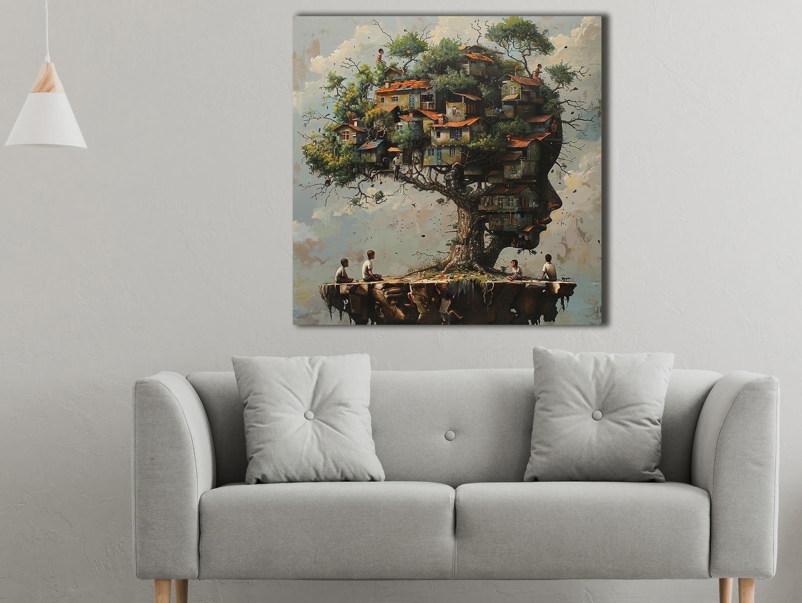 Düşünceler%20-%20Laminasyonlu%20Kanvas%20Tablo