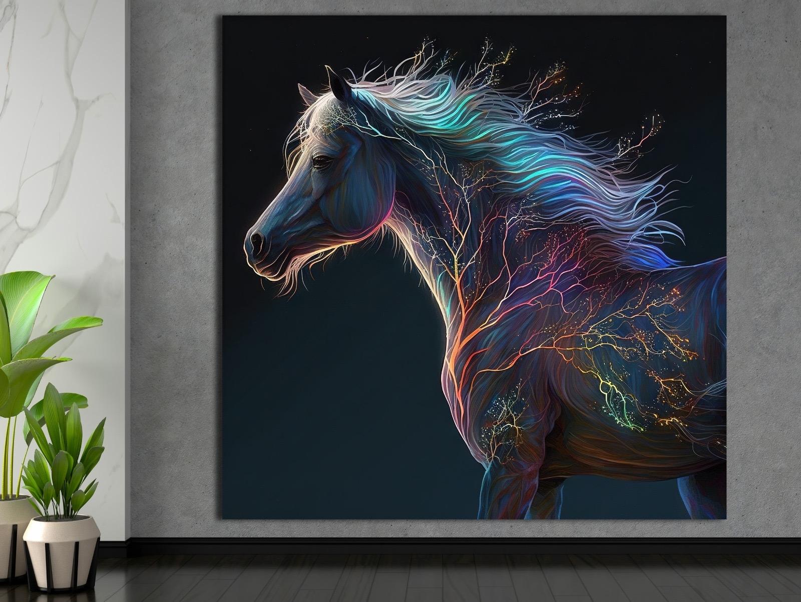 Horse%20-%20Laminasyonlu%20Kanvas%20Tablo