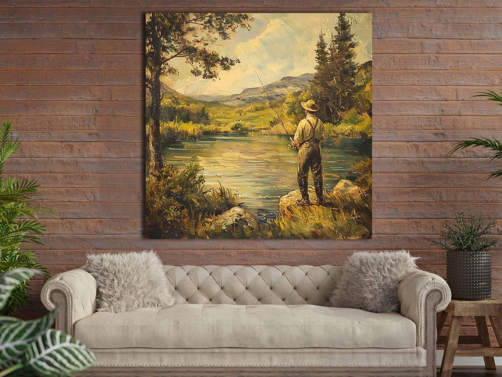 Balıkçı%20-%20Laminasyonlu%20Kanvas%20Tablo