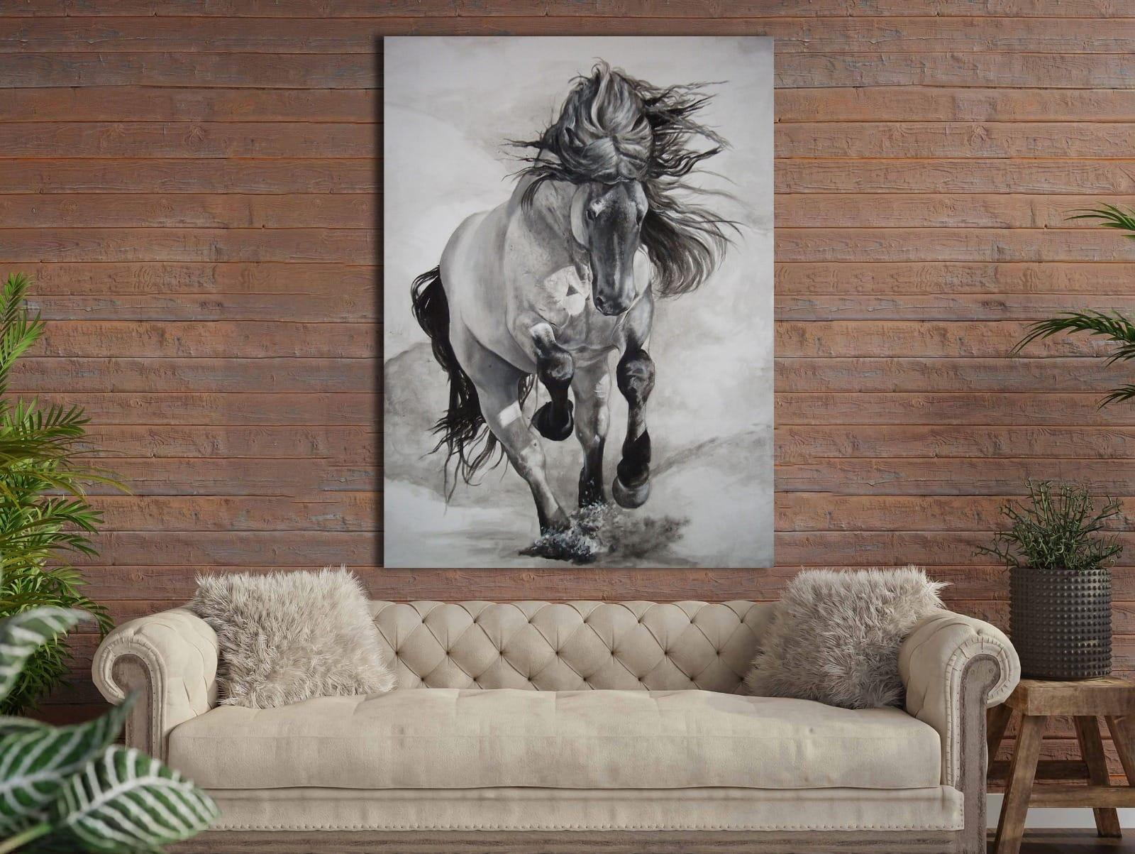 Horse%20-%20Laminasyonlu%20Kanvas%20Tablo