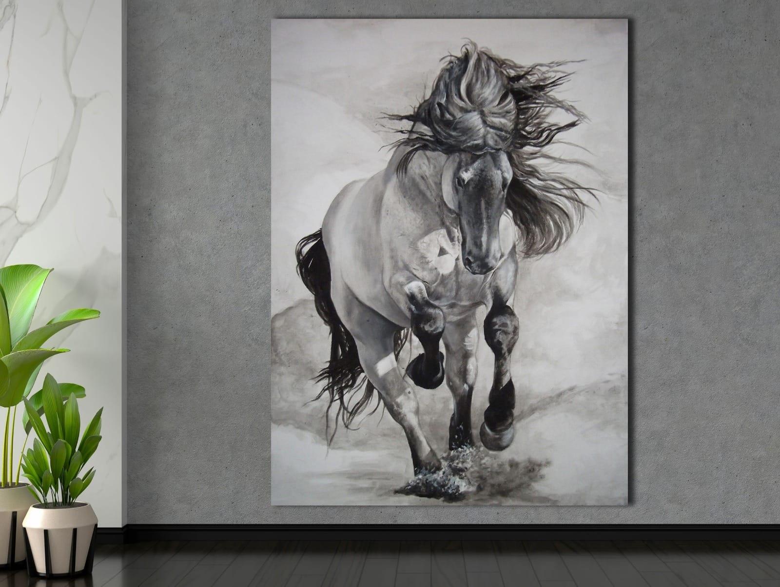 Horse%20-%20Laminasyonlu%20Kanvas%20Tablo