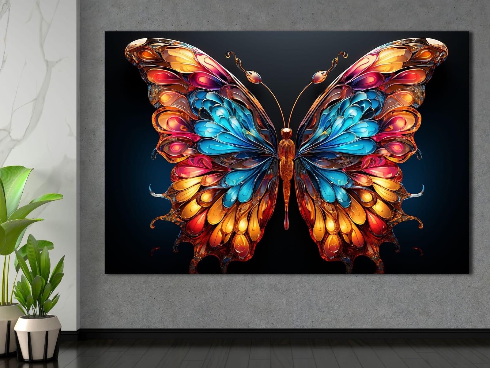 Kelebek%20-%20Laminasyonlu%20Kanvas%20Tablo